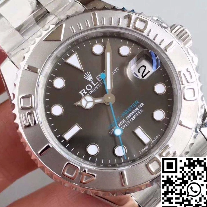 Effortless 116622 Yacht-Master 1277 Anthracite AR Dial Factory Rolex 40MM 0725